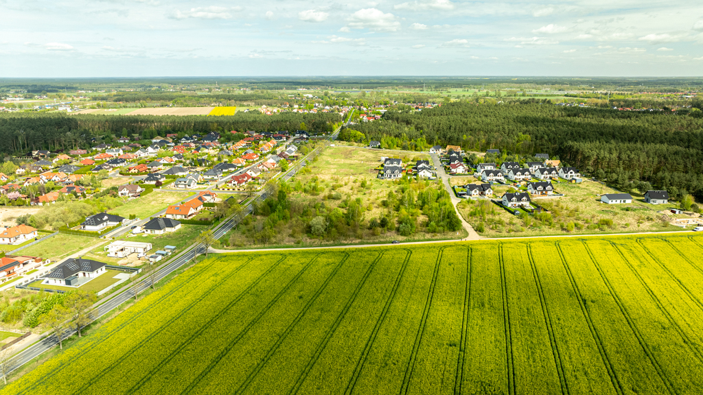 Uzbrojona działka budowlana - 960 m2 w Kobylance (2)