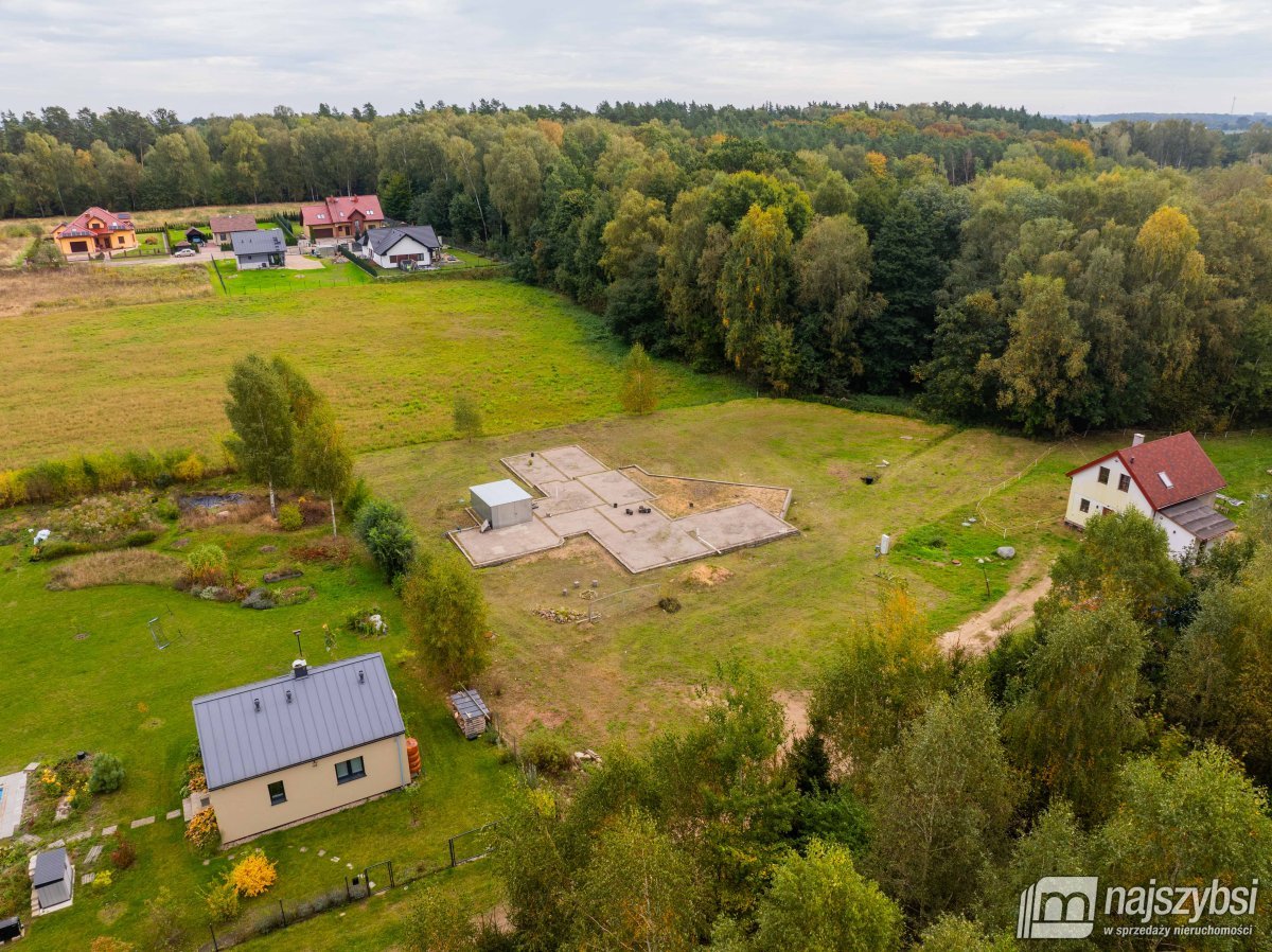 GRABOWO- Działka z rozpoczętą budową  (1)