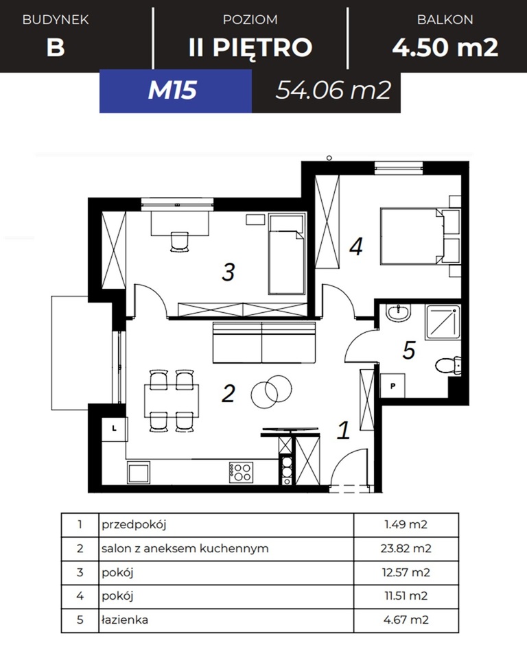 Nowe 3 pokoje ,winda, balkon. Oddanie 2025 rok (2)