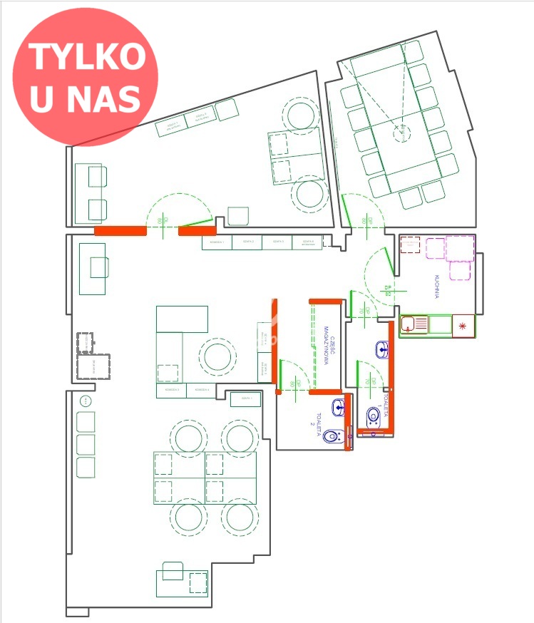 Lokal handlowo-usługowy-biurowy, 113 m2 (2)