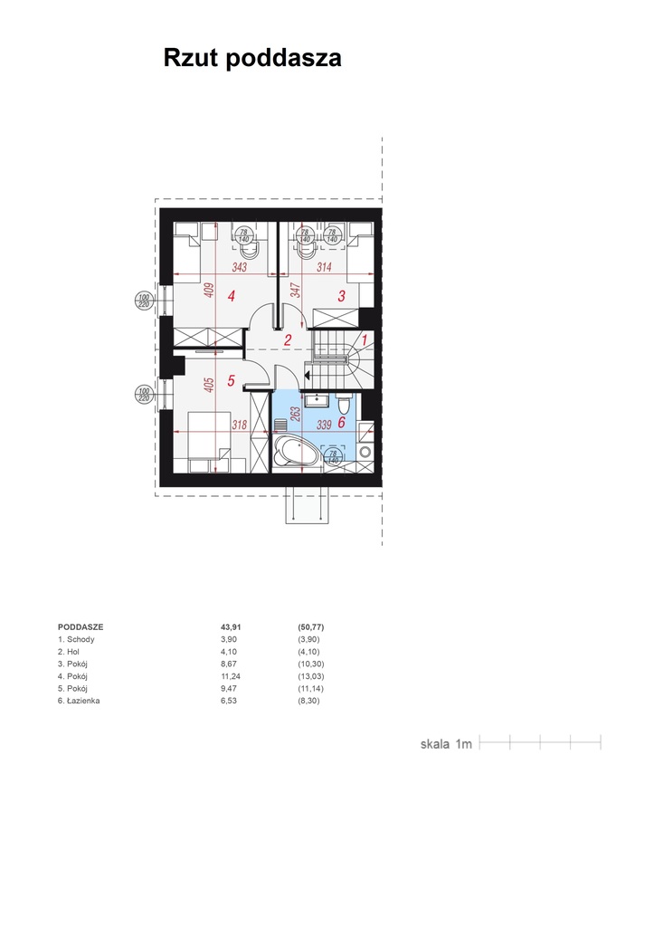 Dom 92,13 m2 bliźniak w Kliniskach Wielkich (16)