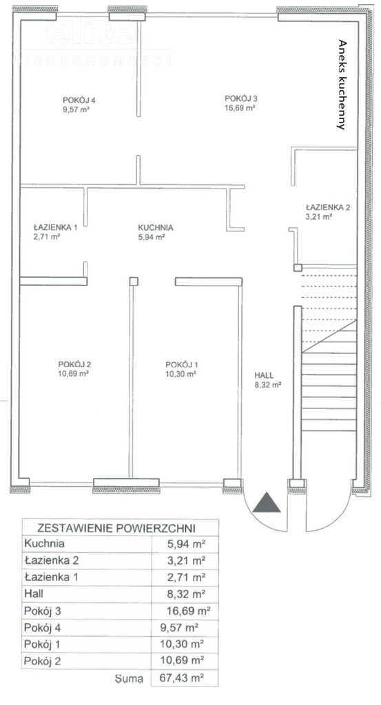 Nowe dwa mieszkania 2 pokojowe z ogródkami (9)