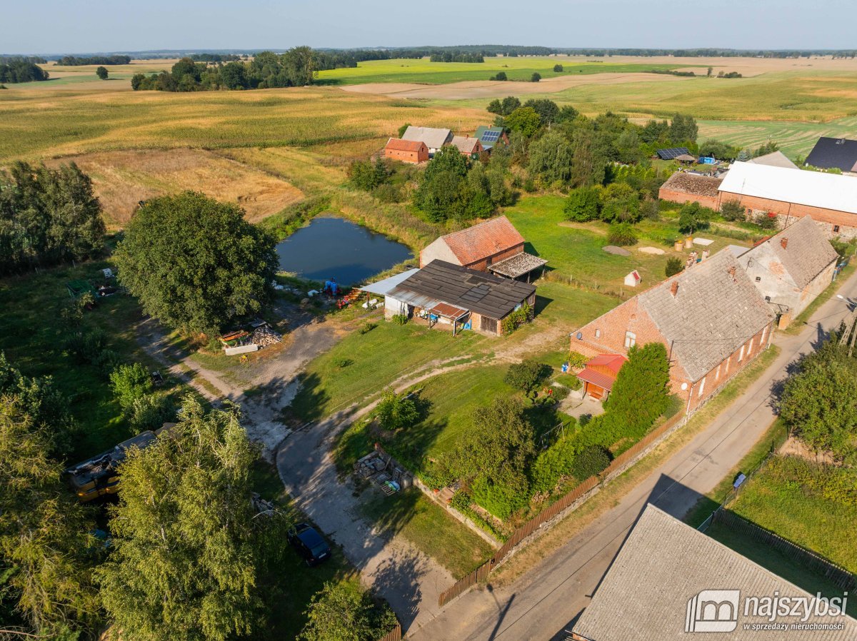 RECZ - UROK BUDYNKU Z CZERWONEJ CEGŁY, DUŻA DZIAŁK (9)