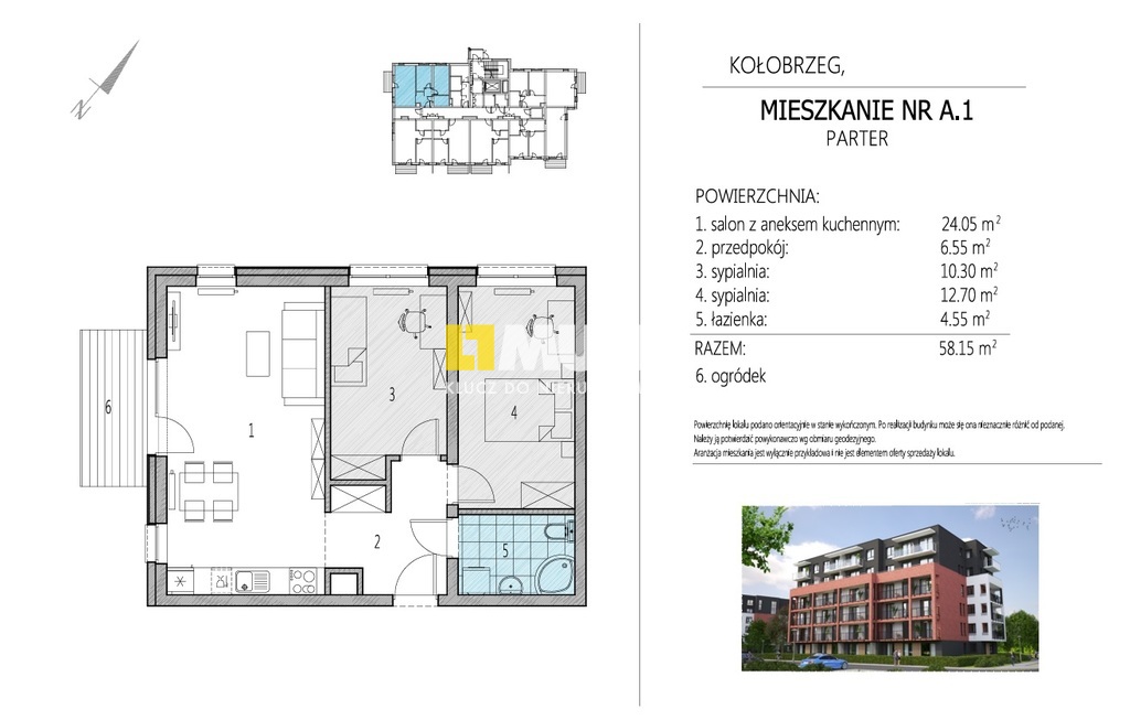 3 pokoje centrum, osiedle PREMIUM,PRZEDSPRZEDAŻ (1)