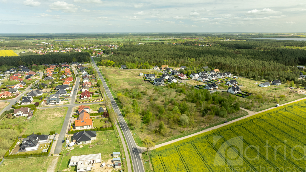 Uzbrojona działka budowlana - 969 m2 w Kobylance (2)